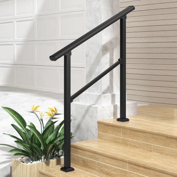 Home Decor - Homlux Lovmor Hand Rail, Haverstraw Roller Shade, Arlmont Doormat - MSRP $4,694