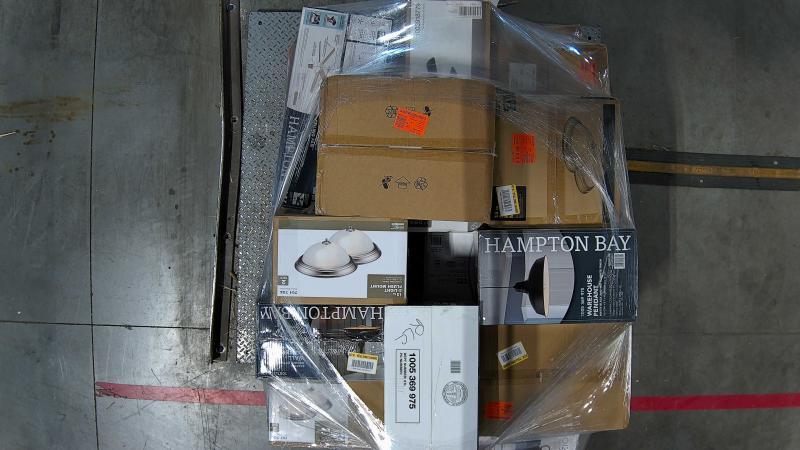 Lighting & Electrical - KICHLER, HDC, ZHLWIN, Uolfin, CRAFTMADE, GE, Byteany, HINNIXY - Est Retail $9,299- 2plts