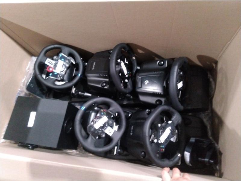 Consumer Electronics - G923 Racing Wheel and Pedals, Logitech G920 Wheel and Shifter - MSRP $1,799
