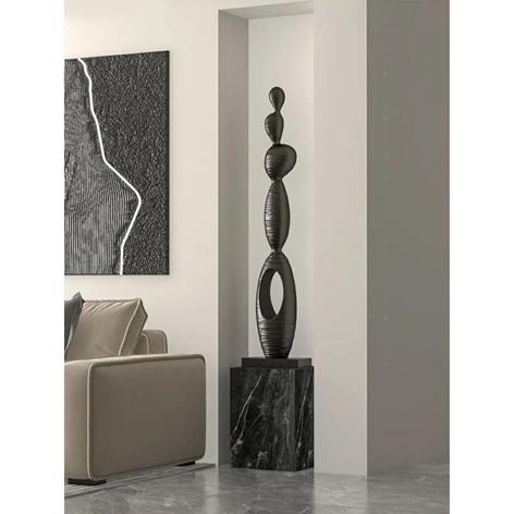 TRUCKLOAD - Home Decor - Modern Abstract Fiberglass Sculpture, Roxy Armchair, Farrah Dining Set - MSRP $37,115