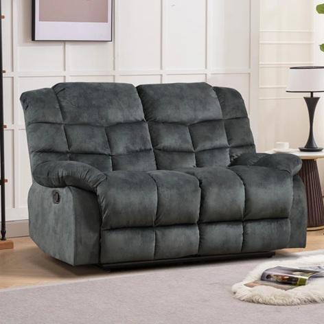 Red Barrel Studio Edilmar 61.8'' Wide Modern and Super Soft Manual Reclining Loveseat Sofa - MSRP $599