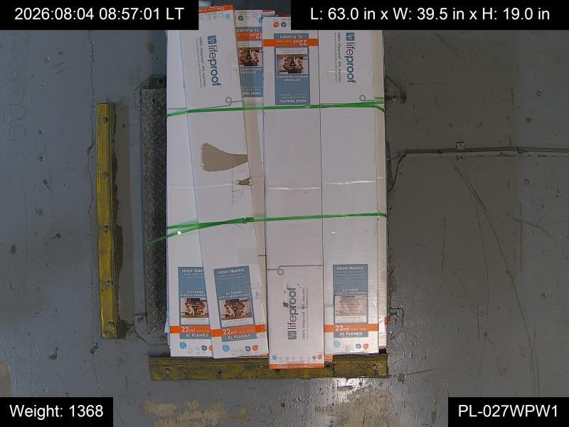 Pallet of Lifeproof HALLES VIEW OAK 22MILX8.86inW Planks - Est Retail $875