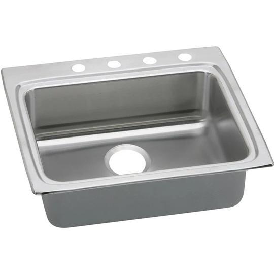 Elkay LRAD2522553 Drop In Single Basin Stainless Steel Kitchen Sink - MSRP $994