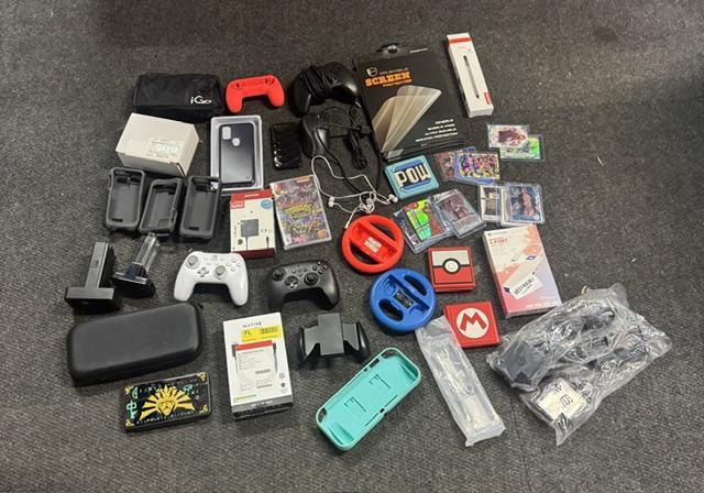 Video Games, Keyboards, Controllers, Nintendo Cases and More!