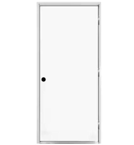 Mixed Lot - Steves & Sons 32inx80in Prehung Front Door, Sterling, Contractors Wardrobe - Est Retail $2,228 -1plt