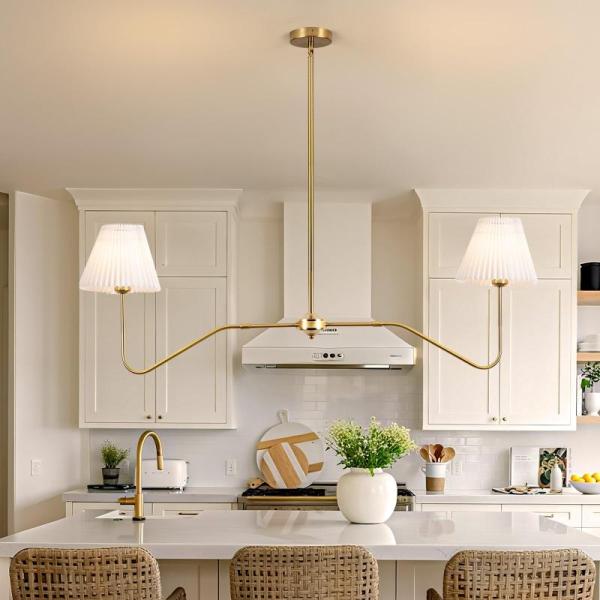 Home Improvement - YUEXCDShome 27.6" 8-Light Modern Chandeliers, UandWorld LED The SkyPillar Lamps - MSRP $28,822