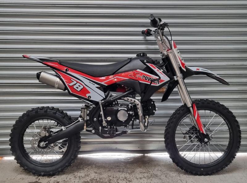 125CC Gas Dirt Bikes With Automatic Transmission & Electric Start