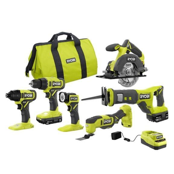 Tools - Ryobi, Milwaukee, Ridgid - Est Retail $3,526