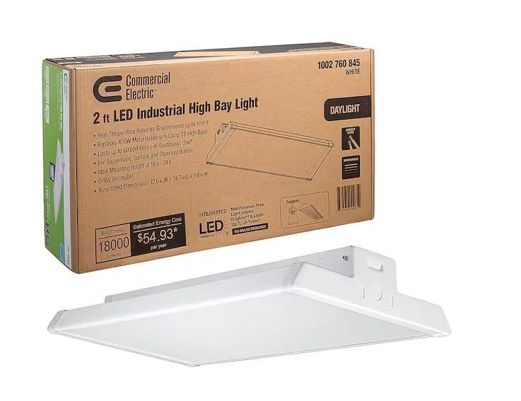 Lighting & Electrical - Commercial Electric, Globe, Honeywell Home - Est Retail $3,372- 1plt