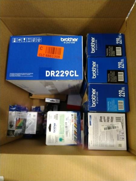 Electronics - Brother Toner Cartridges, Google Pixel Buds, Sharp Printing Calculator - MSRP $2,392