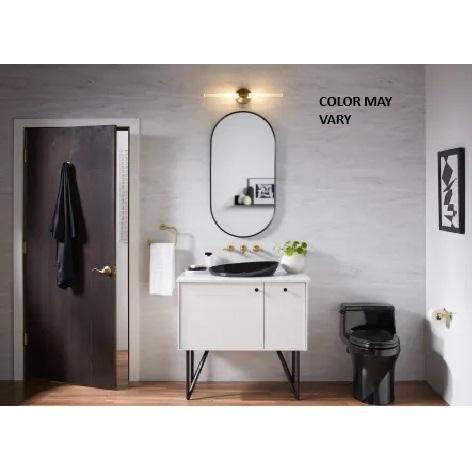 Kohler K-26051-BLL Oval Framed Bathroom Wall Mirror - MSRP $309
