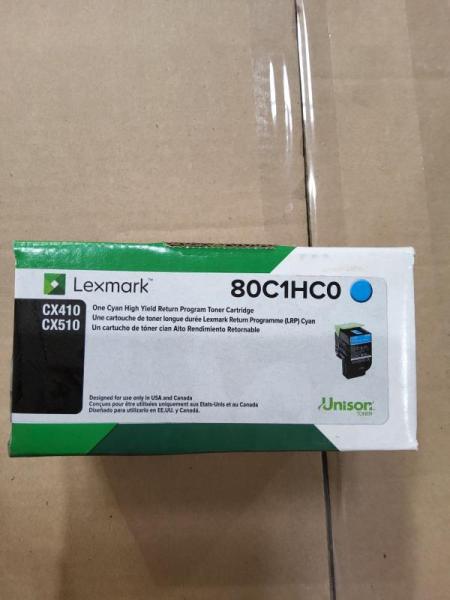 Lexmark Cyan Toner Cartridges - MSRP $6,480