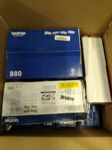 Printer Ink & Toner - Brother, Canon - MSRP $2,227