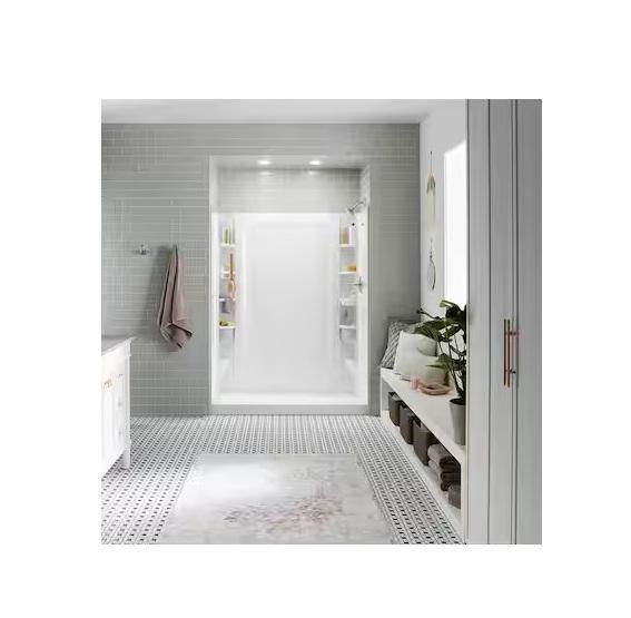 Mixed Lot - Sliding Door, Sterling STORE+ 60inWx75.75inH 1pc Shower Wall, Andersen, Gladiator - Est Retail $2,004 -1plt
