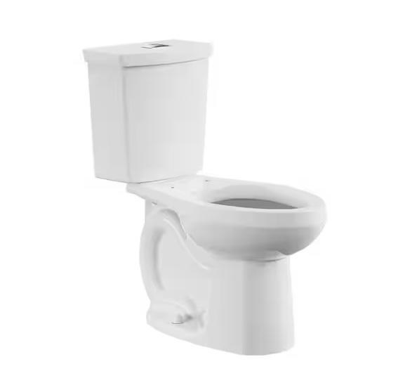 Kitchen & Bath - American Standard H2Option Tall 2pc Elongated Toilet, Hampton Bay, LuxHomez, HDC - Est Retail $1,042
