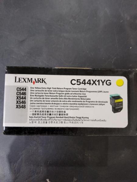 Lexmark Yellow Toner Cartridges - MSRP $3,975