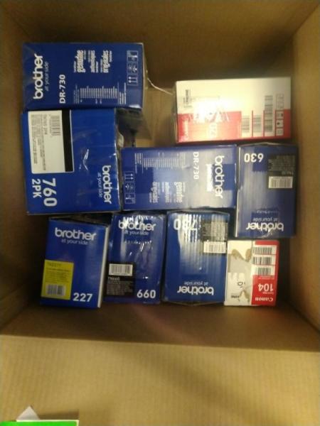 Printer Toner - Canon, Brother - MSRP $2,168