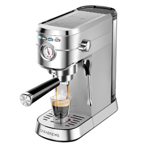 Casabrews Espresso Machine, Apsmile Comforter, Pooljoyo Solar Pool Fountain - MSRP $1,442