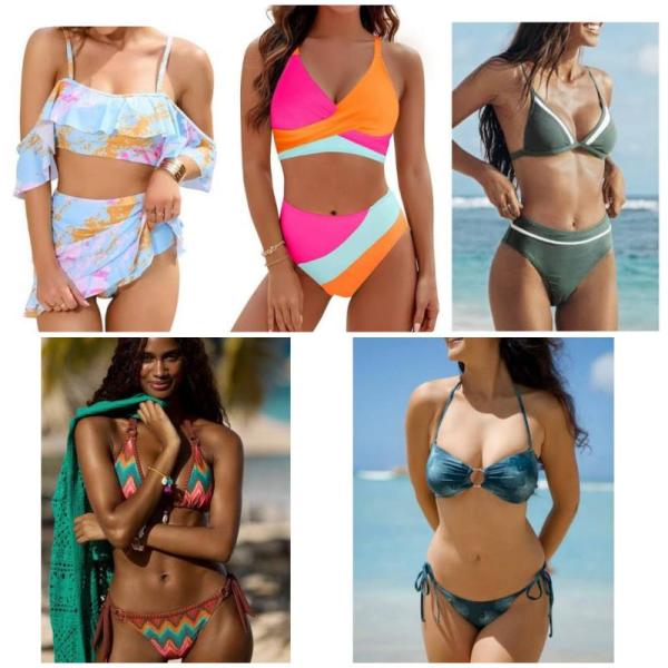 Womens Mixed Matching Bathing Suits Sets - 50 SETS / PAIRS