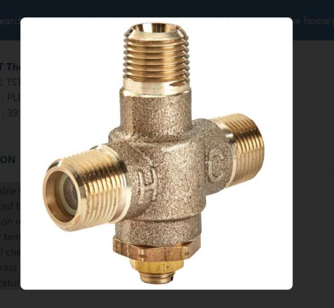 Powers Thermostatic Valves, Safety, and More - MSRP $1,870