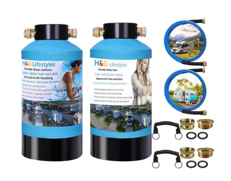 General Merchandise- HG lifestyles Portable Water Softener, 8L Humidifiers for Bedroom,DOWNCOOL Mattress - MSRP $2,160