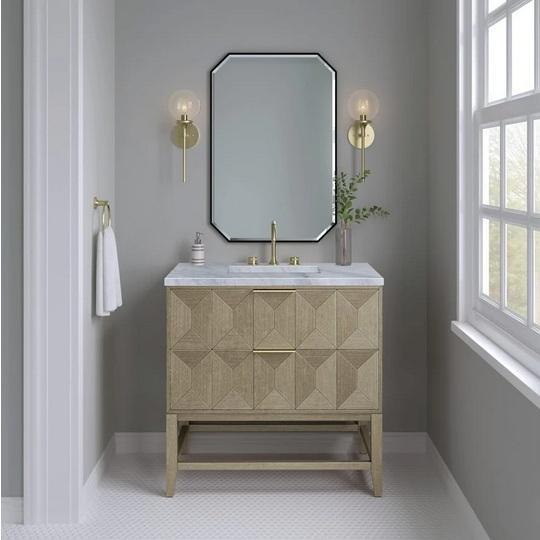 James Martin Vanities D100-V36-PBO-3CAR Vanity Set - MSRP $3,118