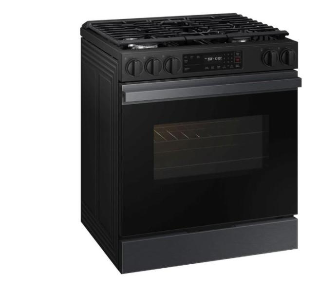 Samsung Bespoke 30" 5-Burner Gas Range - MSRP $1,349