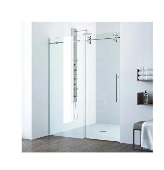 Vigo VG6041STCL6474 Frameless Shower Door - MSRP $889