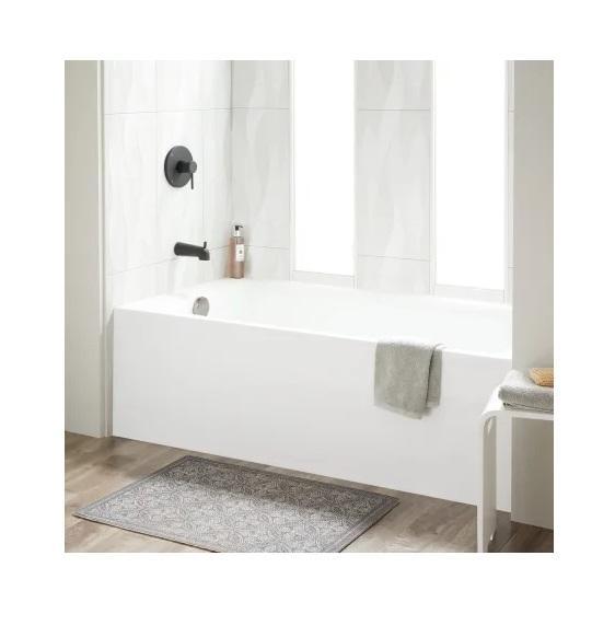 Signature Hardware SHSKS6030LWH Soaking Bathtub - MSRP $849