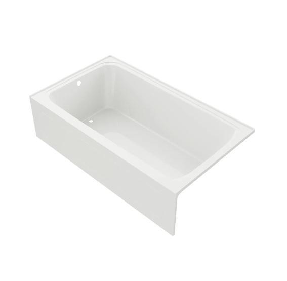 PROFLO PFS7242LSKWH Soaking Bathtub - MSRP $1,138
