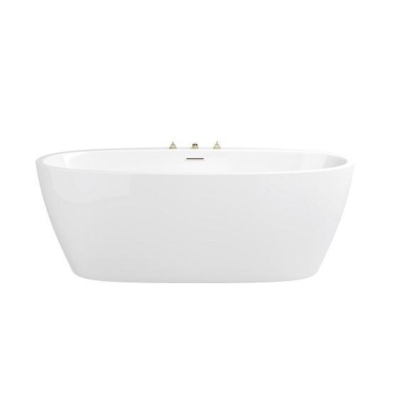 PROFLO PFFSOI6731WH Soaking Bathtub - MSRP $2,009