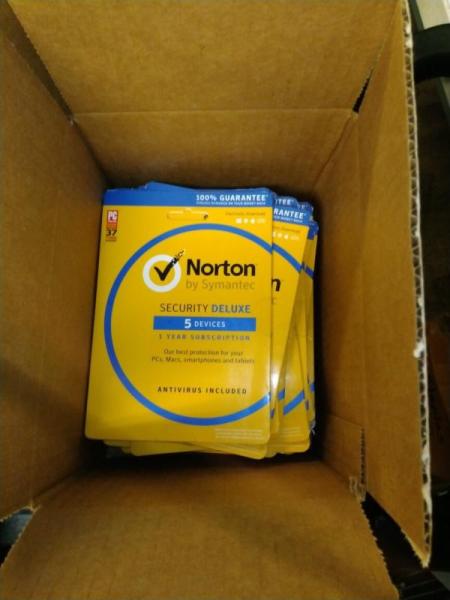 NEW - Norton Security Deluxe Software Card - MSRP $2,559