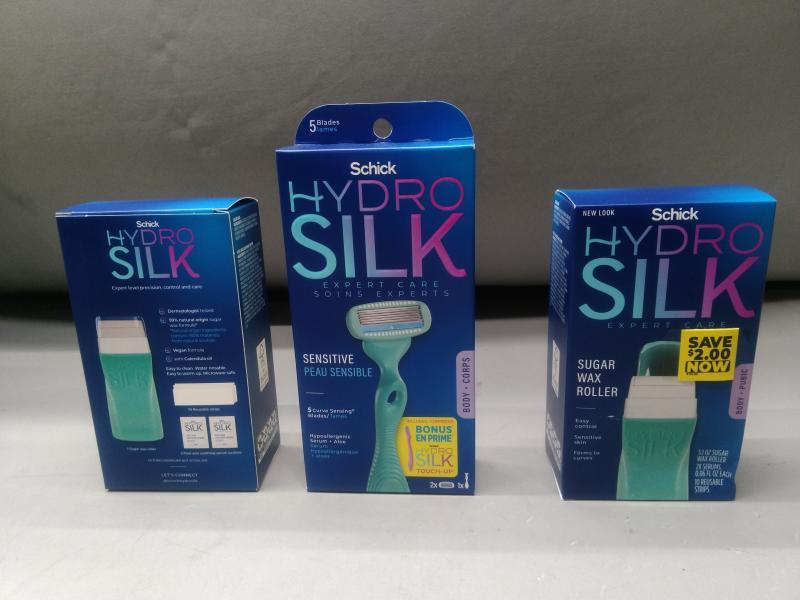 Health and Beauty - Schick Hydro Hair Removal Roller and Women's Razor - MSRP $3,540