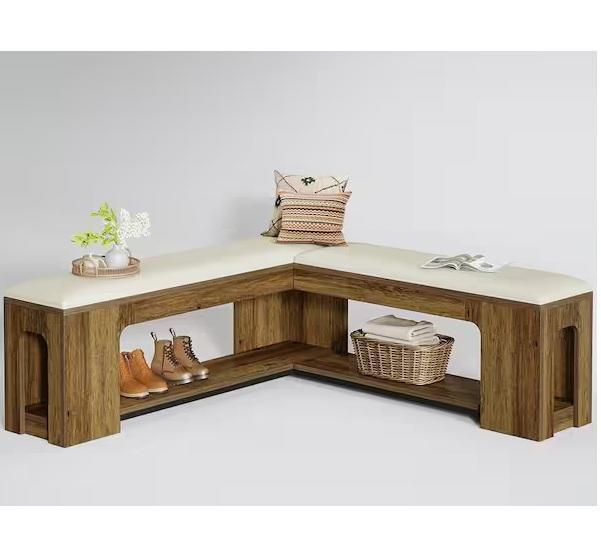 Mixed Lot - BYBLIGHT L-Shaped Entryway Bench, Husky, Dovelina, Ekena Millwork, Dr.Planzen - Est Retail $1,684