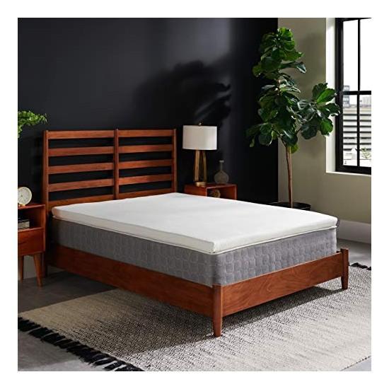 Bedding - Tempur-Pedic Mattress Topper, Bedsure Comforter Set, Beckham Bed Pillows - MSRP $1,313