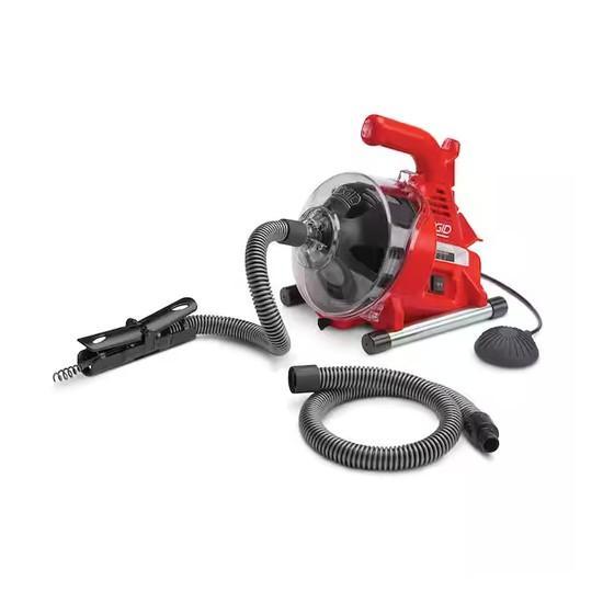 Mixed Lot - Ridgid Drain Auger, Feit Skylight, Swerve Ball Soccer Training Ball - Est Retail $3,586- 1plt