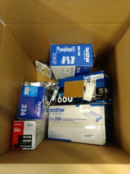 Printer Ink & Toner - Brother, Canon, Epson - MSRP $624