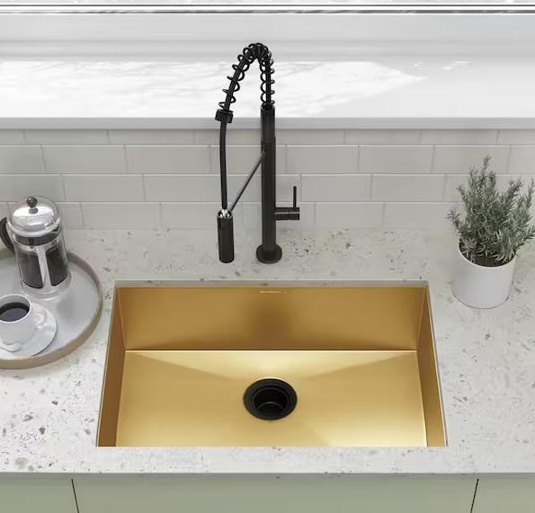 Plumbing- Swiss Madsion Single Undermount Kitchen Sink, KeonJinn, KINWELL, Glacier Bay, AKLFGN, LEO - Est Retail $1,483