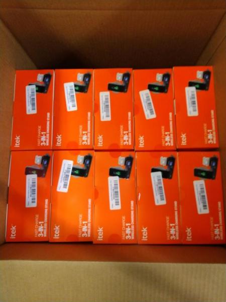 NEW - Electronics - Norton Security Subscription Card, Itek Qi Charging Stand, NXT 16GB Flash Drive - MSRP $2,501