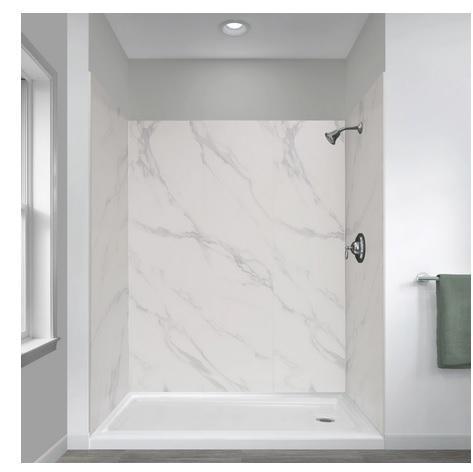 Miseno MSW786032-CW Shower Wall Kit - MSRP $899