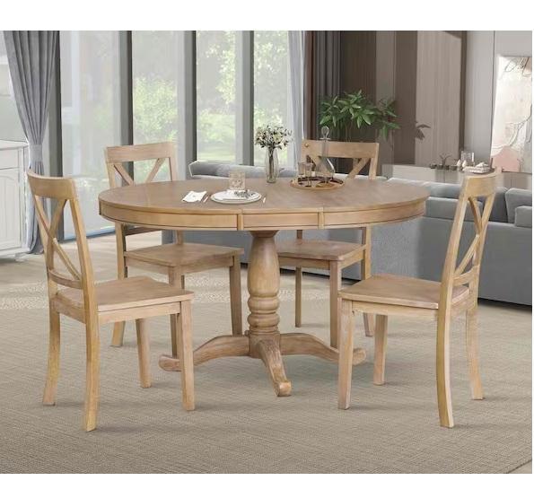 Home Decor - Polibi 5pc Dining Room Set, Harper & Bright Designs, BYBLIGHT, American Art Direct - Est Retail $2,222