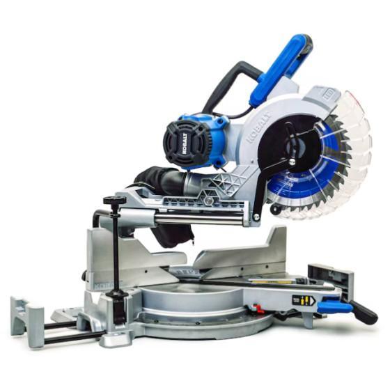 Home Improvement - Kobalt Corded Miter Saw, Craftsman Gas Backpack Blower, Levolor Faux Wood Blind - MSRP $2,858