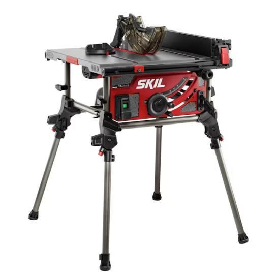 Home Improvement - Skil Tablesaw with Stand, Sharkbit PEX Press Tool, Fiskars Pole Pruner - MSRP $2,197
