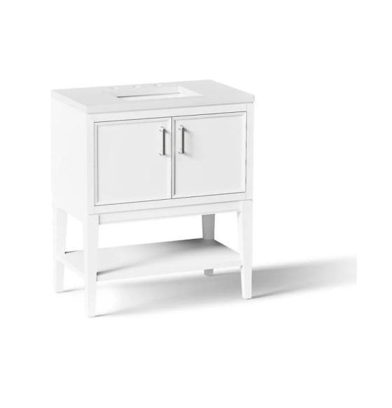 Kohler K-33578-ASB-0 Vanity Set - MSRP $719