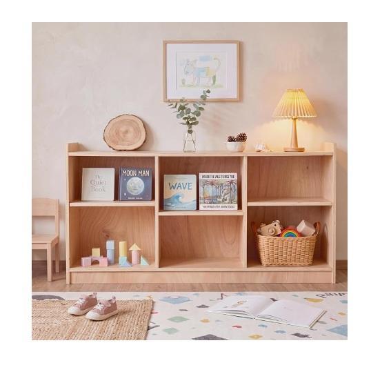 Montessori Shelf 6-Section Wooden Storage Cabinet, BOSU Balance Ball Exercise Trainer, Keurig Coffee Maker -MSRP $1,308