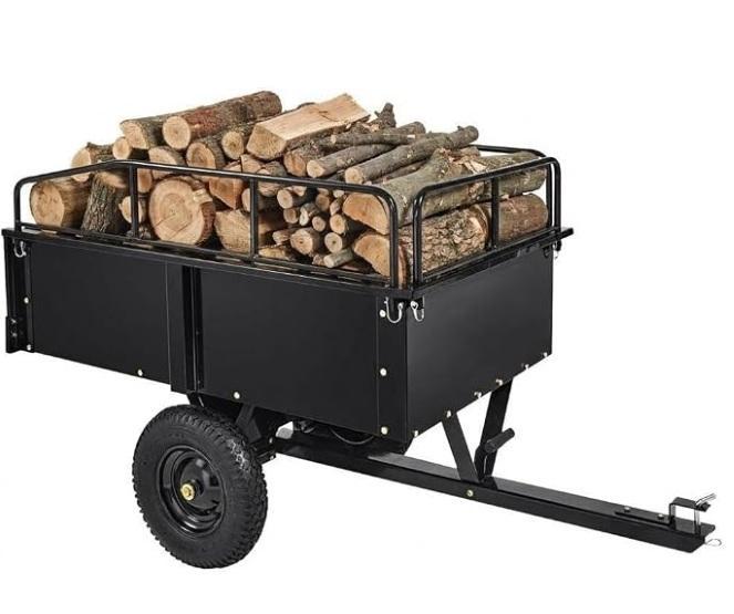 750LB Heavy Duty Steel Dump Cart, COMHOMA Outdoor Rocking Papasan Chair, MilleLoom 4-Drawer File Cabinet - MSRP $1,599