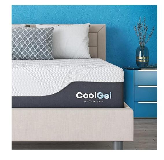 COOL GEL Memory Foam 10in Mattress, SONGMICS 6 LEDs Mirror Jewelry Cabinet, VEVOR Stainless Steel Prep Table -MSRP $983