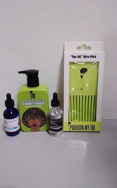 Health and Beauty - Kaleidoscope Miracle Drops, Pardon My Fro Detangler, Kaleidoscope Detangler - MSRP $6,547