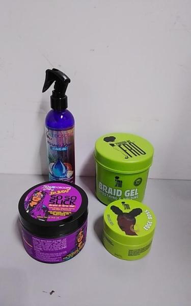 Health and Beauty - Kaleidoscope Miracle Drops, Da Brat Slick Gel, Pardon My Fro Braid Gel - MSRP $6,547