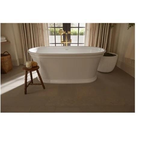 Kohler K-T35924-4-2MB Floor Mounted Tub Filler Faucet - MSRP $2,581